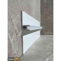 50mm White Reversible Aluminum Skirting for Developers